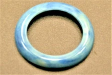 New Vintage Plastic/Acrylic Bezel for the Gucci 1100, 11/12 Watch In Blue Marble