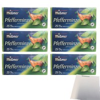 MeßMer Pfefferminztee 6Er Pack 150 Teebeutel Usy Block