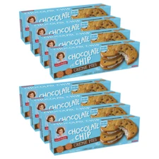 Little Debbie Chocolate Chip Creme Pies, 8 Boxes with Vanilla Creme