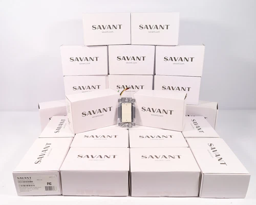 (Lot of 24) Savant Wireless Dimmer Control Light Almond WID-LAS102