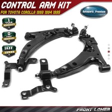 2x Front Lower Control Arm With Ball Joint For Toyota Corolla 1993-1995 L4 1.8l 2x Front Lower Control Arm With Ball Joint For Toyota Corolla 1993-1995 L4 1.8l