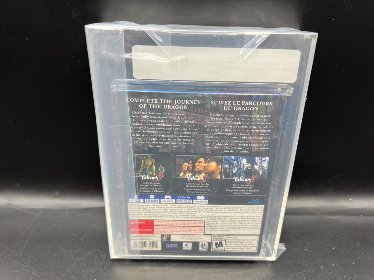 Yakuza Remastered Collection Day One Edition PS4 VGA 90+ FACTORY