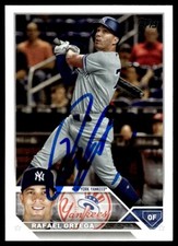 2023 Topps Rafael Ortega Auto New York Yankees #607 Card Signed