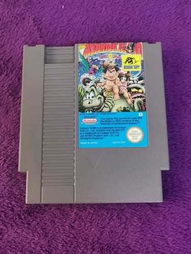 THE ADVENTURE ISLAND II Nintendo NES PAL B - Imagen 11 de 13