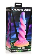 Creature Cocks Moon Rider Glow In The Dark Unicorn Dildo, New