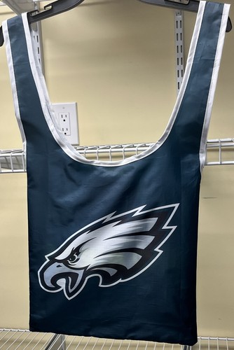 Borsa shopping Philadelphia Eagles Go verde ecologica riutilizzabile con sacchetto nuova - Foto 5 di 12