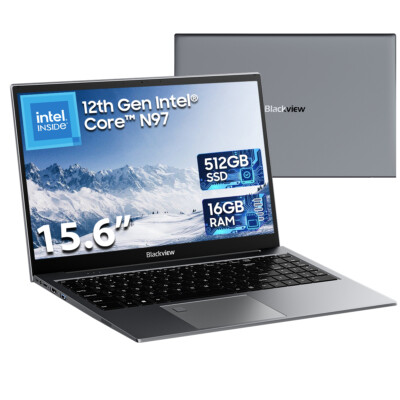 Blackview Acebook 6 Laptop – 15,6 Zoll, 16GB RAM, 512GB SSD, Perfekt Für Studium & Arbeit!
