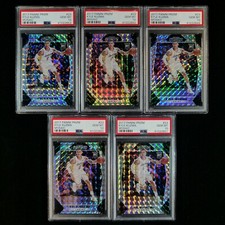 LOT (5) 2017 Panini Prizm Mosaic #23 Kyle Kuzma Rookie RC PSA 10 Investor/Dealer