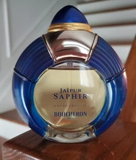 BOUCHERON Jaipur Saphir Eau de Toilette Perfume Spray VINTAGE 3.4oz 100ml