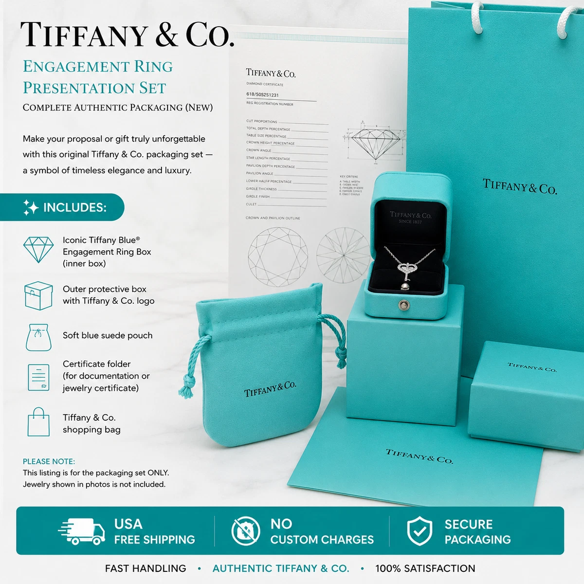 tiffany box bag products for sale | eBay