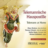 Klaus Mertens - Telemannische Hauspostille Telemann At Home - Cd - G1398Z