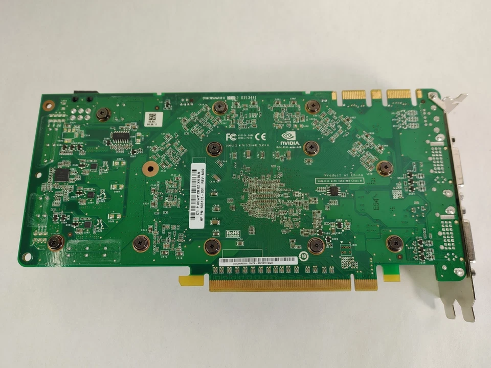 HP NVIDIA GeForce GTS 250 1 GB DDR3 PCI Express 2.0 x16 Video Card - Image 2 of 4