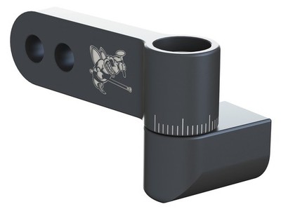 Bee Stinger Adjustable STD Side Bar, Black - RH/LH Compatible Mount