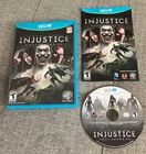 Injustice: Gods Among Us (2013) Nintendo Wii U CIB W/ Manual FREE SHIPPING!