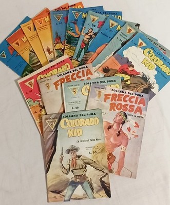 PUMA NECKLACE 14x bulk book Ed. Erre-ci 1955!!!!