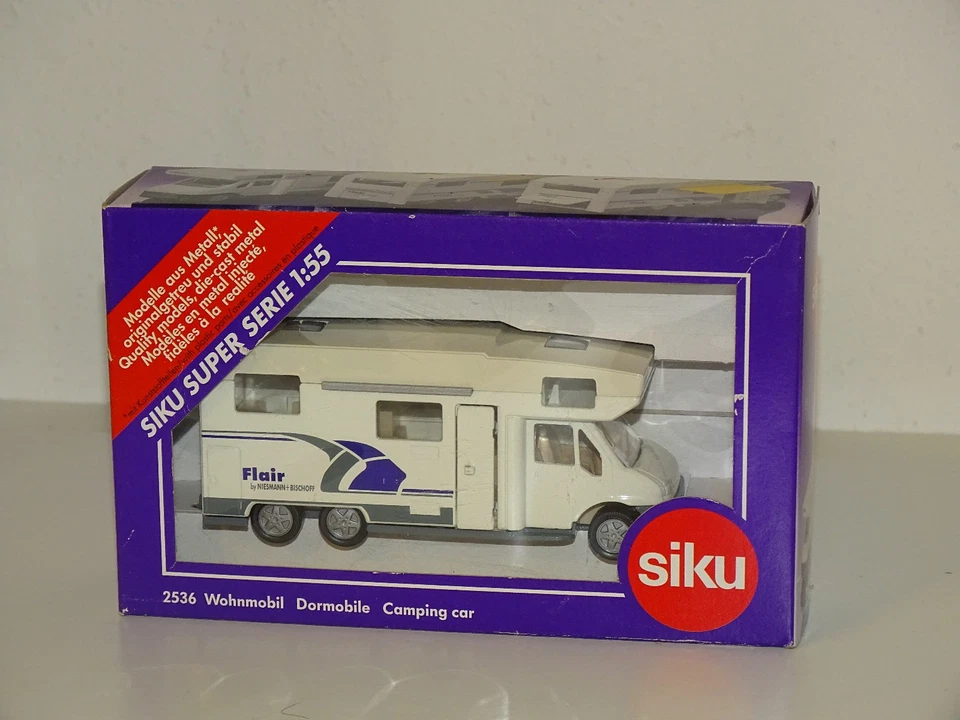 Siku 2536 Wohnmobil Fiat NIESMANN + BISCHOFF Zustand neu in OVP