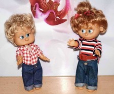 Paul und Stine (2 Berliner Gören!)  Berliner Rangen Puppen DDR Fernseh-Geschiche