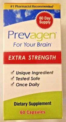New Prevagen Extra Strength 20mg 60 Capsules FREE SHIPPING USA New Factory Seal