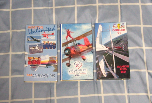 15 Vhs EAA EXPERIMENTAL AIRCRAFT ASSOCIATION Airshow AirVenture Oshkosh + 3 More - Picture 3 of 4