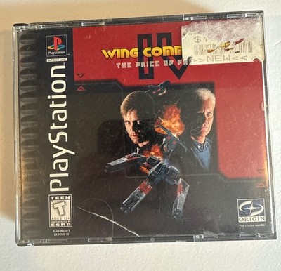 Wing Commander IV: The Price of Freedom Playstation PS1 Tested 4 Discs No Manual