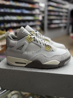 Jordan 4 Retro SE Craft Size (12.5) Brand New DV3742-021 100% Authentic Rare