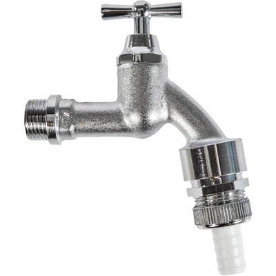 CONMETALL MEISTER GMBH Cornat Maschinen-Anschlussventil 90° Knebel 1/2" chr.