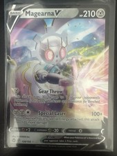 Pokémon TCG Magearna v Silver Tempest Holo carta ultra rara 128/195 ragazza carina