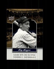 Tony Lazzeri 2008 Upper Deck Yankee Stadium Legacy Game 875 #YSL875 Yankees