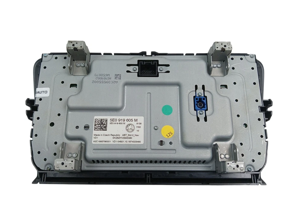 Navi Multimedia Bildschirm Bedieneinheit Touch Skoda Octavia III 5E 5E0919605M - Bild 4 von 4