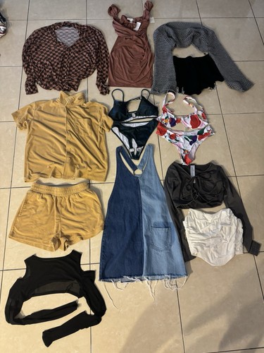 Lot 38 pieces Women’s Sz XS/s Allsaints Abercrombie & Fitch Zara Forever 21 Y2K - Picture 18 of 24