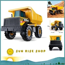 Tonka Steel Classics Mighty Dump Truck - Made with Steel & Sturdy Plastic, Yello