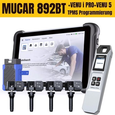 MUCAR 892BT Car OBD2 Diagnostic Scanner All System VENU 5 TPMS Sensor VENU i PRO