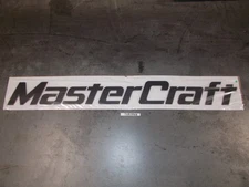 OEM MasterCraft Large Satin Black Decal 7502000