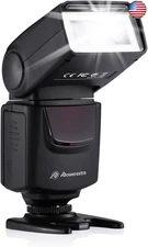 Powerextra Professional DF-400 Speedlite Camera Flash for Canon Nikon Pentax
