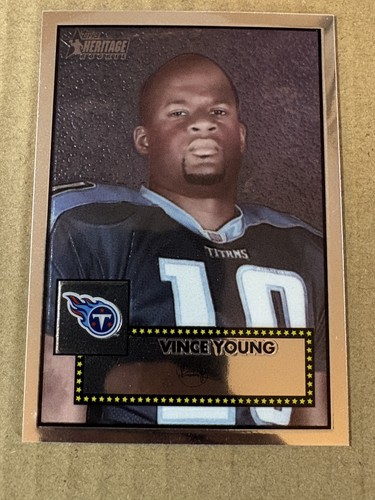 Vince Young #THC51 2006 Topps Heritage Chrome card