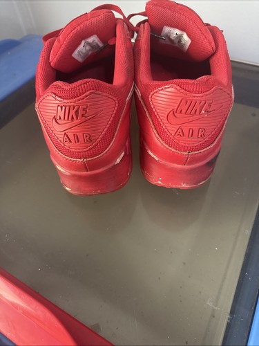 Nike Air Max 90 SE "Triple Red" (CZ7918-600) Men's Size 12 - Picture 4 of 8