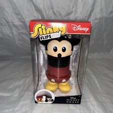 Just Play Slinky Flips Disney Mickey Mouse 6-inch Tall Slinky Figure Toy New