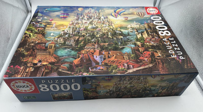 Educa - Stadt der Träume | Puzzle 8.000 Teile für Erwachsene
