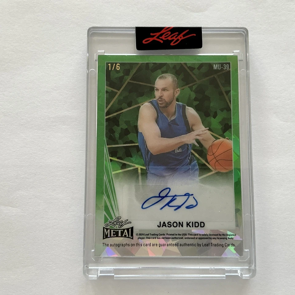2024 Leaf Collective Multi-Sport Dual Autographs Stephen Curry /Jason Kidd - Image 3 of 4