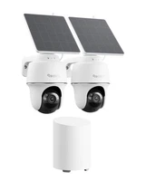REOLINK 5MP Solar Security Cameras Wireless Outdoor, 360° Pan Tilt Auto-Tracking