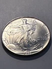 1993 DOUBLE DATE Silver American Eagle One Dollar Ounce Silver  BU  N601