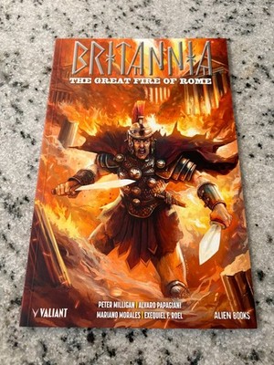 Britannia The Great Fire Of Rome Valiant TPB Graphic Novel Comic Book 5 J435