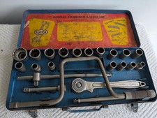 German Elora Special Combined Socket Set. Complete Set. Used.