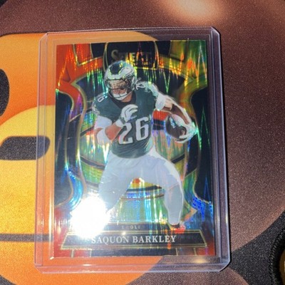 2025 Panini Select - Concourse Saquon Barkley #90 Tie-Dye Prizm