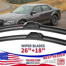 26"& 18" OEM Quality Front Windshield Wiper Blades FOR 2011-2022 Hyundai Sonata