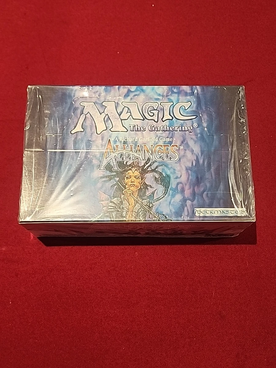 magic the gathering alliances booster box Magic: The Gathering Alliances Sealed Collectible Card Game Packs for sale