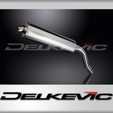 HONDA XL700VA TRANSALP 2008-2014 Echappement Silencieux 450mm Ovale Inox