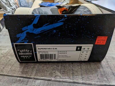 Size 10 adidas Superstar Rebel Alliance