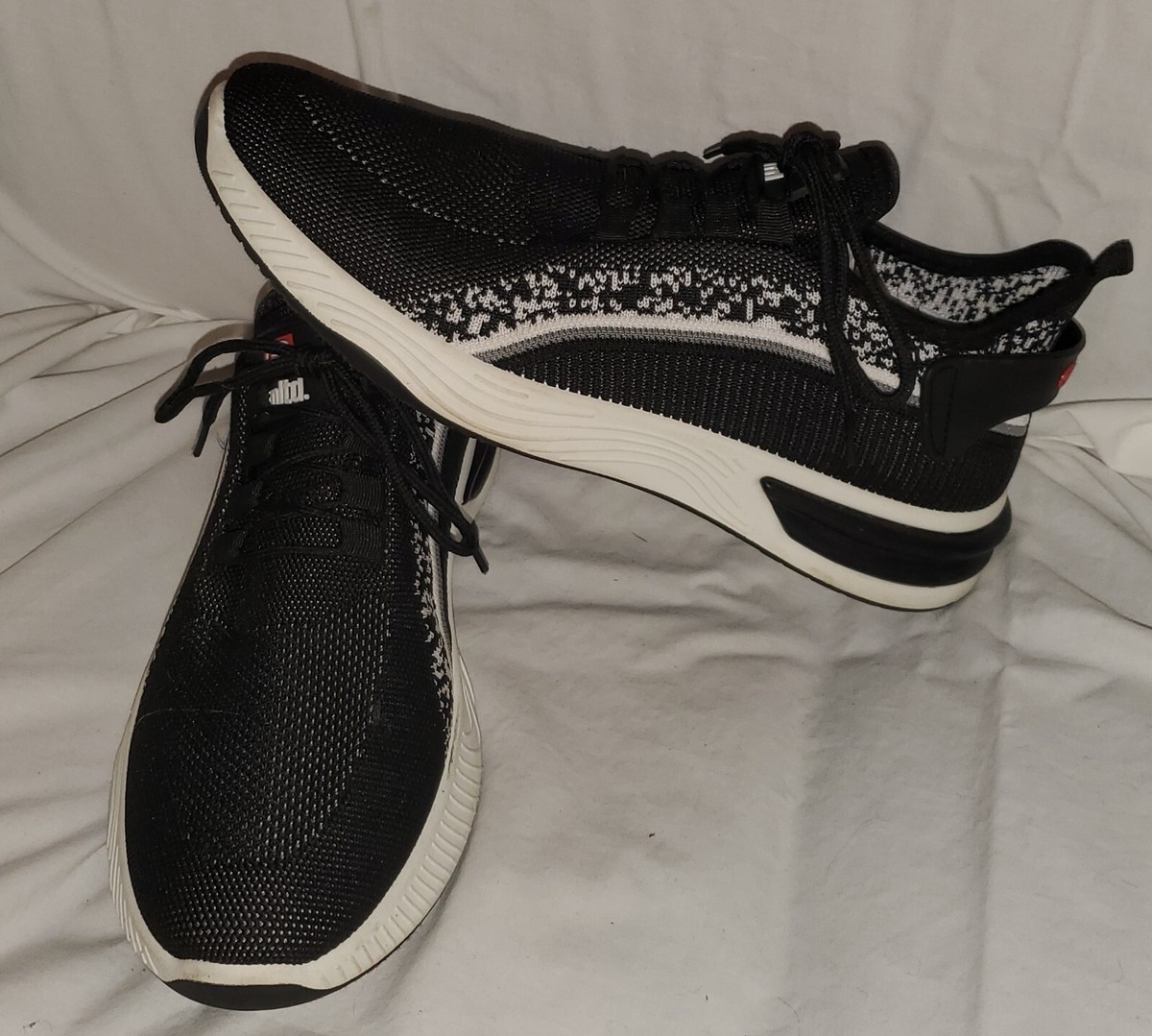 Ecko Unltd. Mens 9.5 Sneaker Navy Black Textile Low Top Running Athletic Shoes Ecko Unltd Benton 88M Navy Knit Sneakers | Mercari main image 4