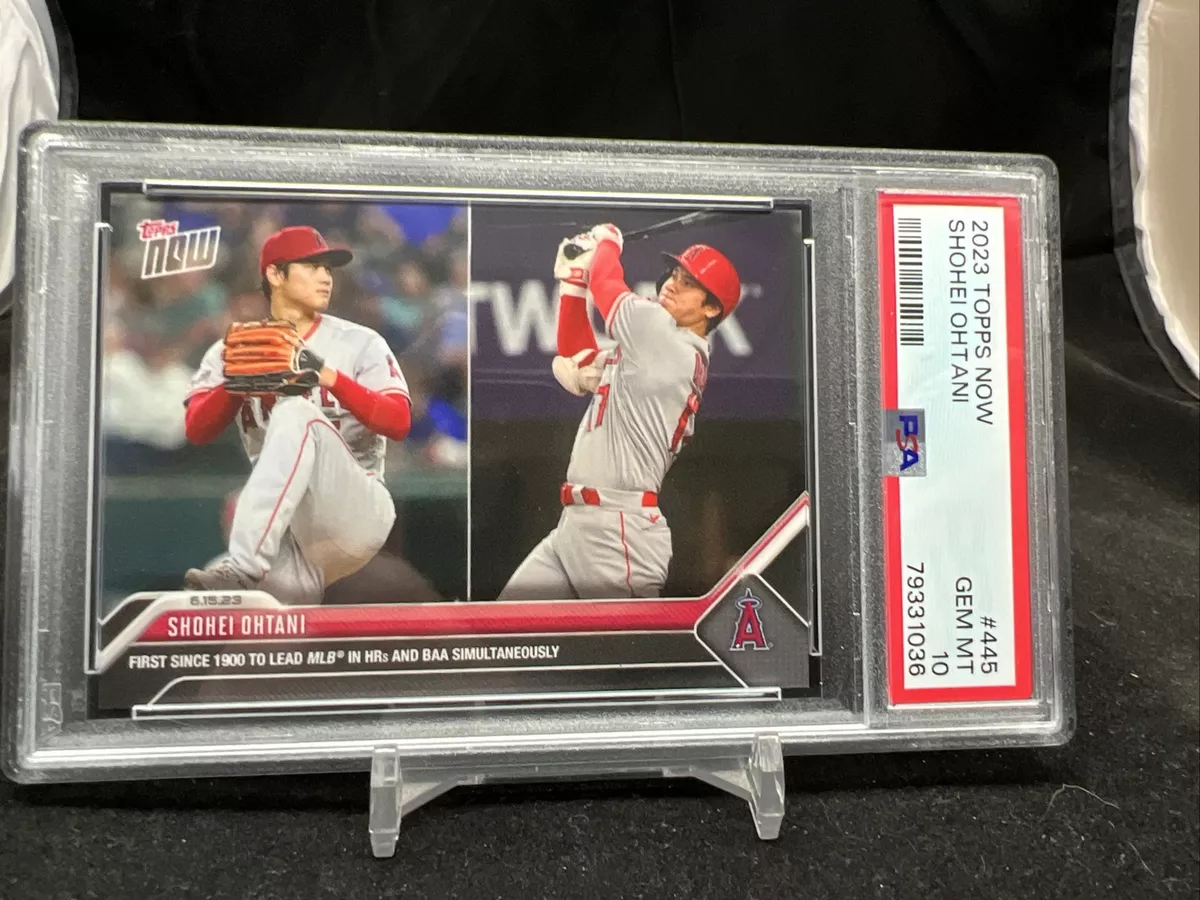 topps now PSA10 2023 #445 ohtani